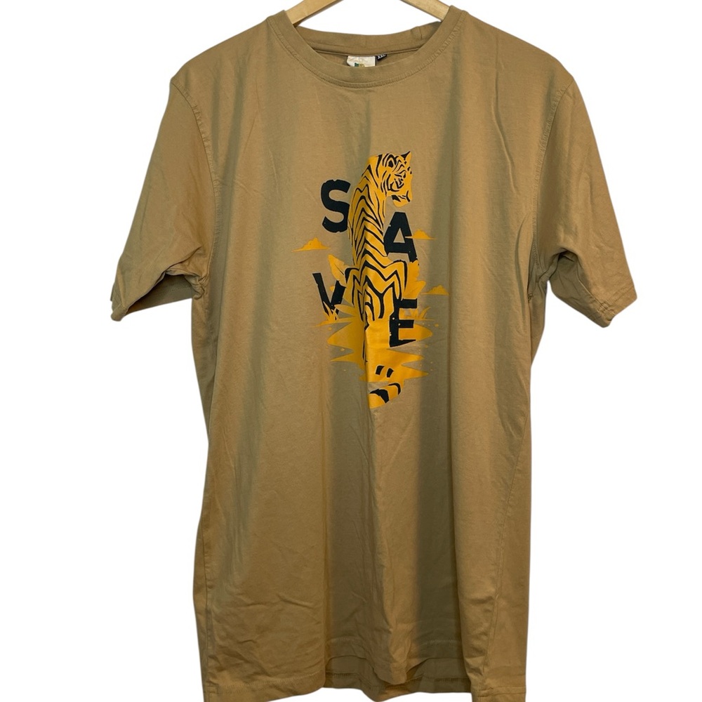 Pashoo Pakshee Save Tigers Graphic Tee XXL